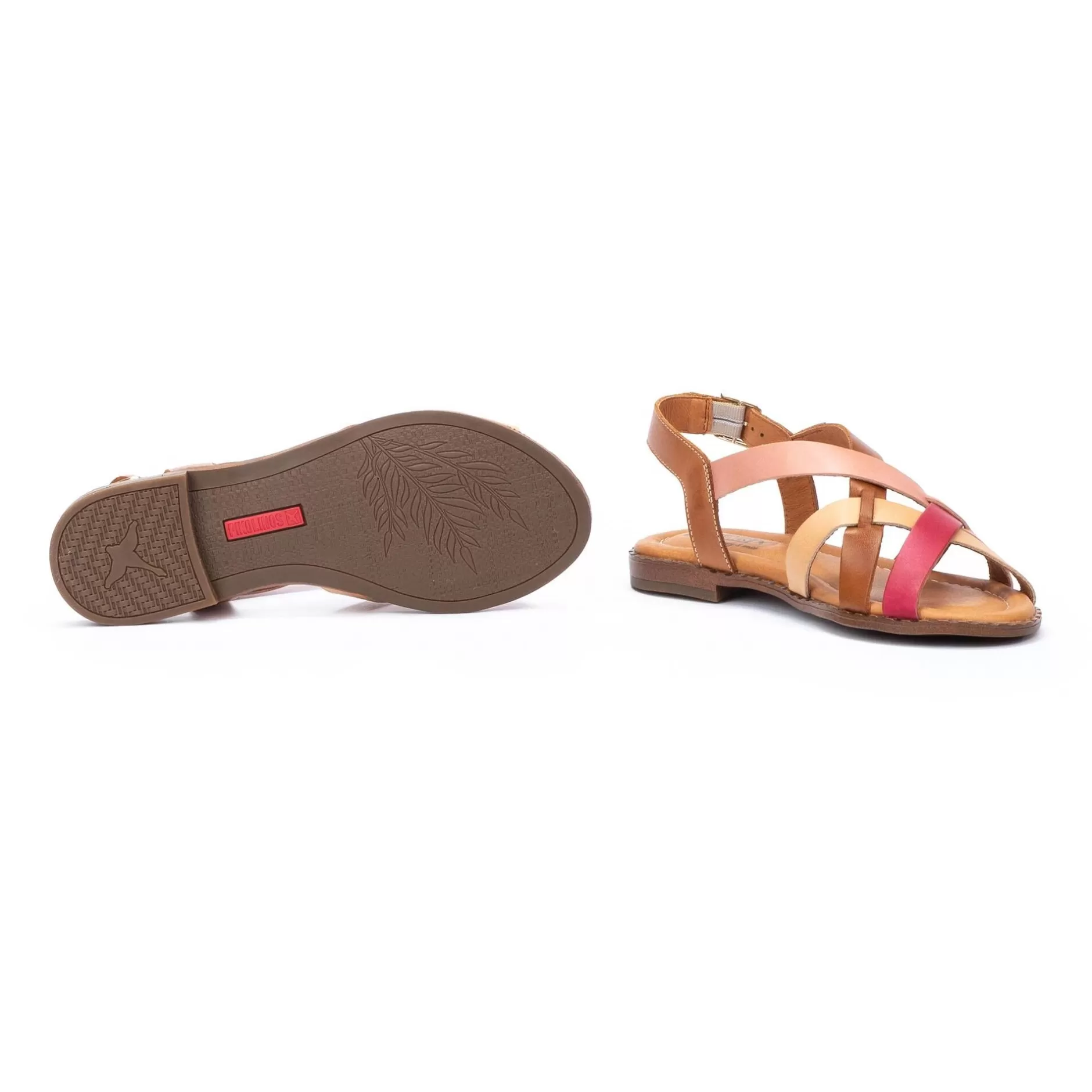 Sandalias*Pikolinos Algar | Sandalia Plana De Mujer Multicolor